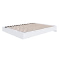 thumbnail image 4 of Nexera Paris Platform Bed, White, 4 of 7