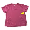 thumbnail image 1 of Carhartt Women's Scrub Force Pocket Rugged Flex V-Neck Solid Top D Ring (M03), 1 of 20