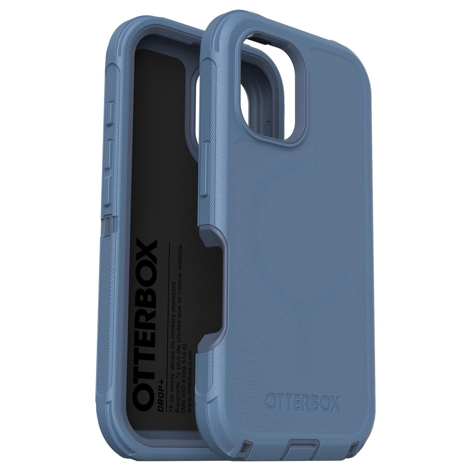 OtterBox Defender MagSafe Case Baby Blue Jeans for iPhone 16
