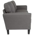thumbnail image 5 of Bari Upholstered Sofa in Brown Leather, 5 of 5