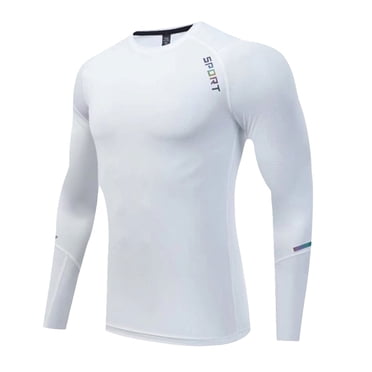 Splozh Chemises à Manches Longues pour Garçons T-Shirt à Manches Courtes pour Enfants T-Shirt d'Été à Col Rond Coupe Décontractée T-Shirts Basiques Blanc, 6-7 Ans