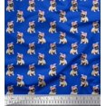 thumbnail image 1 of Soimoi Cotton Duck Fabric Pug Dog Decor Fabric Printed Yard 42 Inch Wide, 1 of 3