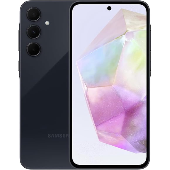 Samsung Galaxy A35 (128GB + 6GB) | 6.6" 120Hz Display 5G + 4G LTE | GSM Unlocked Single SIM Smartphone ( US Version ) – Open Box - Awesome Navy