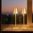 thumbnail image 1 of VEVOR Cordless Table Lamp 2-Pack 5200mAh Built-in Rechargeable Battery Desk Lamp Gold, 1 of 9