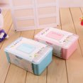 thumbnail image 3 of 120 Sheets Cotton Square Exfoliating Cotton Pad Facial Wipe for Makeup Removing, 3 of 7