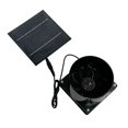 thumbnail image 4 of Ventilateur d'Extraction Solaire 5W 6V Durable pour Maison RV Serre, 4 of 4