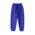 thumbnail image 1 of CHUANK Kids Boys Girls Sweatpants Workout Pants High Waisted Drawstring Trackpants Cinch Bottom Trousers, 1 of 5