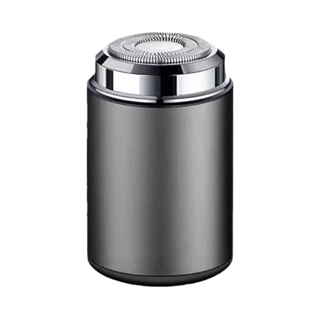 QualitChoice Mini Portable Electric Shaver Wireless Charging Safe For Skin Safe To Mens Electric Shaving Tool grey