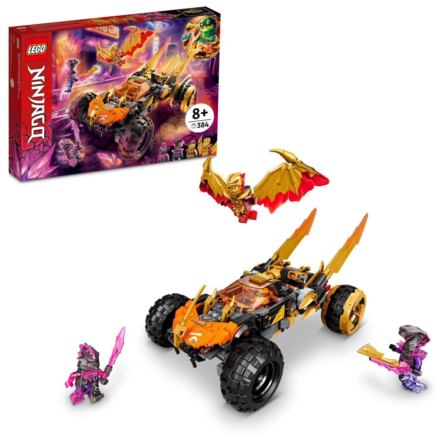 【Dragon】culcolle 【GETAWAY (ゲッタウェイ)】 LEGO Ninjago Cole's Dragon Cruiser 71769 Toy Building Kit (384