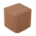thumbnail image 1 of Housse Extensible pour Pouf 10 Pieds-13 Pieds Repose-Pieds Salon Housse Douce Gris Café, 1 of 8