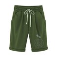 thumbnail image 3 of Shorts à Taille Élastique pour Femmes Mode Femmes Shorts Décontractés Amples Taille Élastique Été Poche Shorts à Taille Élastique Femmes Taille 16 Shorts Femmes, 3 of 6