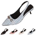 thumbnail image 2 of Women's Heel Sling Back Dress Shoe +Memory Foam Wide Widths Available, 2 of 9