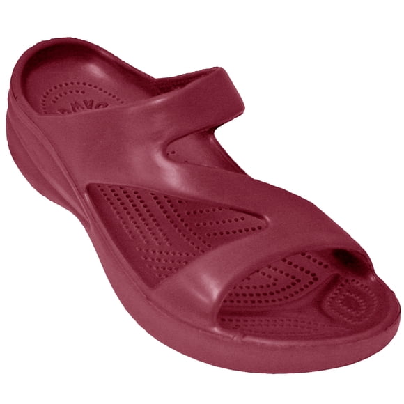 Women's Dawgs Z Sandals Burgundy Size 5
