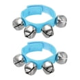 thumbnail image 1 of Chmadoxn Tools&Home Improvement 2pcs Wrist Bells Jingle Bells Ankle Bells Wrist Bells Bracelet Percussion Instruments Musical 4 Bells For Party Christmas Wrist bell, 1 of 1