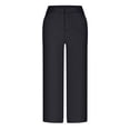 thumbnail image 4 of ShomPort Pantalon de Golf pour Femmes, Tenue de Bureau Décontractée, Ample, Extensible, Pantalon Court de Travail, Léger, Athlétique, Pantalon de Bureau, 4 of 5