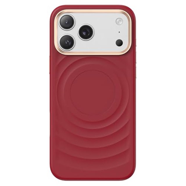 Case For Iphone 17/17 Pro/17 Pro Max, Slim Frosted Non Slip Phone Shell Metal Frame Lens Protection Cover
