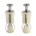thumbnail image 3 of Mosiee Expansion Screw Set Replacement Stainless Steel Toilet Covers White/Black, 3 of 9
