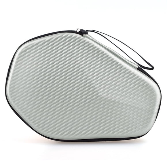 Yimiti Table Tennis Racket Case Bag For Pingpong Paddle Storage Bag Waterproof Portable,Silver