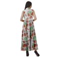 thumbnail image 4 of Moomaya Robes Chemises à Col pour Femmes Imprimées en Rayonne à Boutons Robes Maxi pour Femmes, 4 of 4