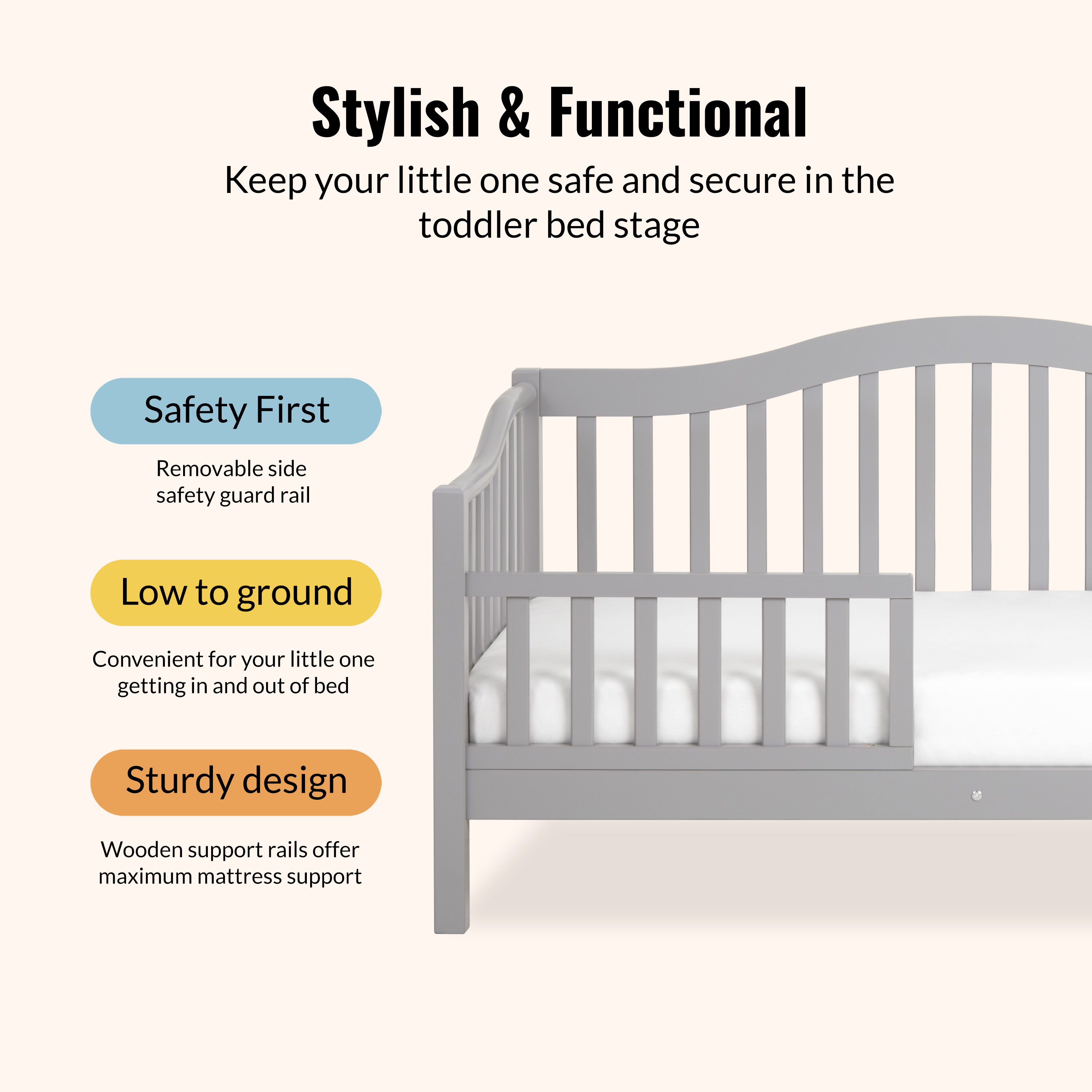 Dream On Me Austin Toddler Day Bed