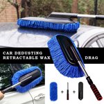 Danhjin Mop Multi-purpose Cleaning Car Brush With Retractable Handle for Collector Mop and Bucket Set