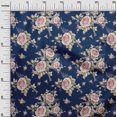 thumbnail image 2 of oneOone Cotton Silk Fabric Triangle Geometric Printed Fabric 1 Yard 42 Inch Wide, 2 of 5