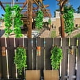 thumbnail image 4 of Fake Outdoor Plants with Fake Plants Large 2Pcs Artificial Hanging Plants for Wall Indoor Outdoor Decoration (No Baskets) Fake Hanging Plants with Fake Plants, 4 of 9