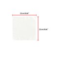 thumbnail image 3 of INSPIRE CHIC Men's Pocket Squares Solid Color Handkerchiefs for Wedding Party Cream, 3 of 4