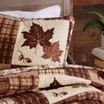 thumbnail image 4 of Great Bay Home Lodge Bedspread King Size Quilt with 2 Shams. Cabin 3-Piece Reversible All Season Quilt Set. Rustic Quilt Coverlet Bed Set. Redwood Collection., 4 of 4