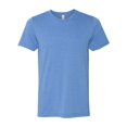 thumbnail image 1 of BELLA+CANVAS T-Shirt Jersey CVC pour Homme, m, Bleu Columbia Chiné, 1 of 1