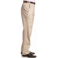 thumbnail image 3 of Haggar Mens Work to Weekend Hidden Expandable Waist Plain Front Pant, 3 of 4