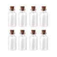 thumbnail image 4 of MasteelfCA 50pcs Mini Glass Bottles Jars with Cork Wish Note Craft Bottle (Clear), 4 of 7