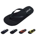 thumbnail image 5 of Flip Flops for Womens Flat Sole Casual Beach Summer Sandals Red, 5 of 5