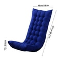 thumbnail image 1 of SLYNSHome Clearance Rocking Chair Cushions Seat Cushion with High Back Pads Thickened Kitchen Dining Chairs Pad for Indoor Outdoo - Blue, 1 of 7