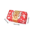 thumbnail image 3 of Meitianfacai Surprise Gift Box Explosion Cash Explosion Box, For Money Unique Folding Bouncing Red Envelope Cash Explosion Luxury Gift Box For Birthday Anniversary Valentine Proposal 6 Bounces,Red, 3 of 6