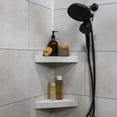 thumbnail image 4 of PALISADE Vinyl Waterproof Corner Shower Shelf Wintry Mix, 4 of 7