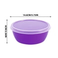 thumbnail image 3 of TopLLC Bowl With Lid For Freshness And Cutlery Stackable 4-piece Set In The Fridge A bowl, 3 of 8