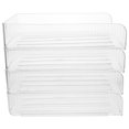 thumbnail image 4 of Miangastore 4pcs Desk Letter Tray Office Tray Paper Tray Organizer Clear Desktop File Holder Desktop Paper Holder Tray for Classroom Office Management, 4 of 9