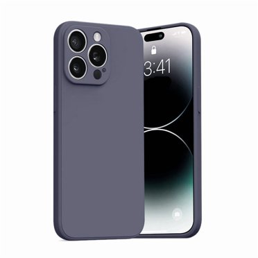 PANDACO Soft Shell Lavender Grey Case for iPhone 14 Pro