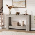 thumbnail image 3 of Bingirl /8035/solution d'Entrée Chic : Table Console Grise 1 Cadre PB 120 cm pour Foyers Stylés/, 3 of 6