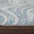 thumbnail image 4 of Rug Branch Nomad Abstract Indoor Area Rug, Blue Beige, Coastal - Living Room, Bedroom, Dining Room, and Kitchen, 4 of 5