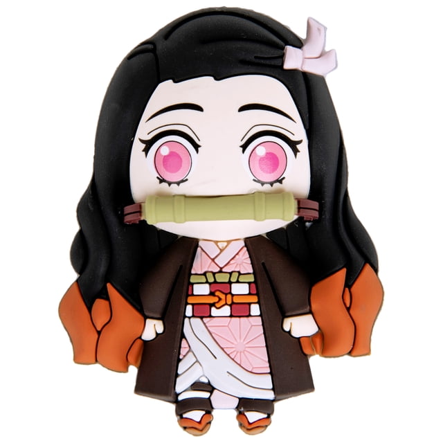 Demon Slayer Nezuko Kamado Chibi Aimant en Mousse 3D