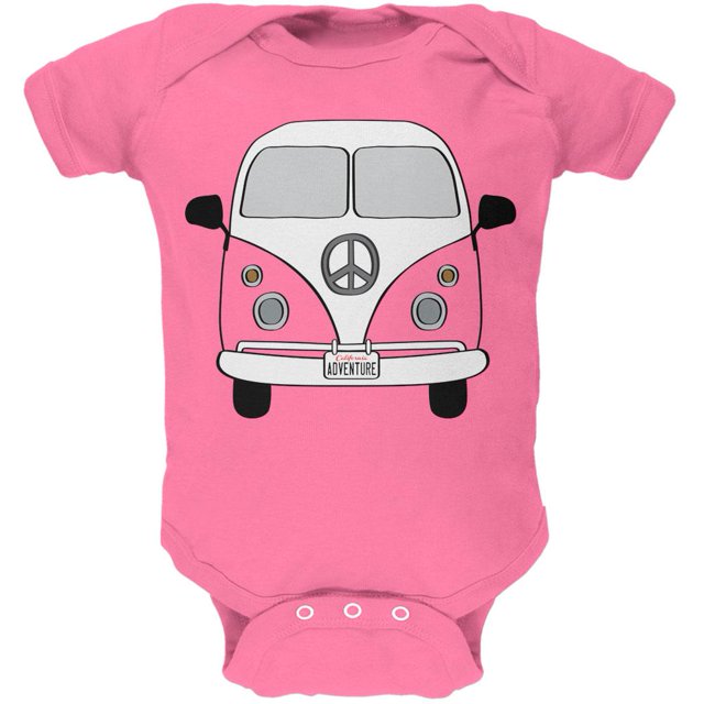 Halloween Travel Bus Costume Camper Adventure Soft Baby One Piece