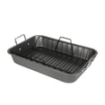thumbnail image 3 of Mainstays 18 inch 2 Piece Roaster with Rack, 3 of 9