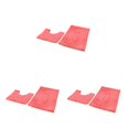 thumbnail image 1 of kurtrusly 1/2/3 Polyester Chenille Rug Carpet With Soft Texture Good Stepping Feeling And Strong Grip Prompt Pink Orange 50*80+50*50 3PCS, 1 of 6