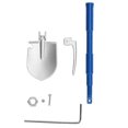 thumbnail image 2 of RC Crawler Shovel, Adjustable RC Simulation Metal Shovel Decorative Tool RC Crawler Shovel Tool for RC Crawler Decoration Accessories, 2 of 7