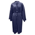 thumbnail image 4 of Women's Plus Size Satin Robes Plus Size Silky Kimonos Robes Sleepwear Short, 4 of 5