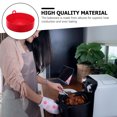 thumbnail image 3 of 1 Pce Friteuse à Air Chaud Silicone Ustensiles de Cuisson Multifonctionnels Plaque de Barbecue Rouge, 3 of 8