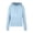 Light blue, variant on RKSTN Hoodies for Men Fall Fashion Soft Sweatshirt Solid Color Sweater Pullover Hooded Casual Jacket Mens Sweatshirt