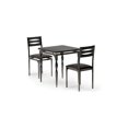 thumbnail image 2 of Ourlova Home Dining Table Set For 2 Dining Table And Chairs Set Of 2 3 Piece Dining Table Set With Spiral Table Legs For Small Spaces Kitchen Apartment, 2 of 6